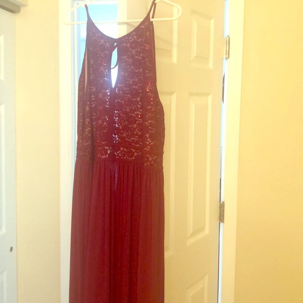 Evening gown -worn once (David’s Bridal)